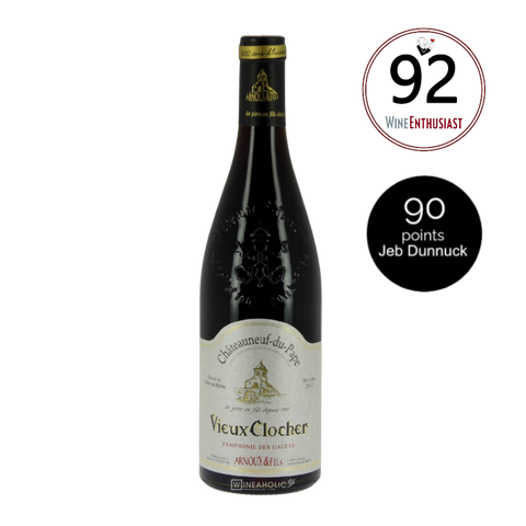 Chateauneuf Du Pape Symphonie Des Galets 2017- Vieux Clocher